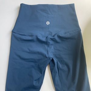Worn once lululemon biker shorts 8inch inseam